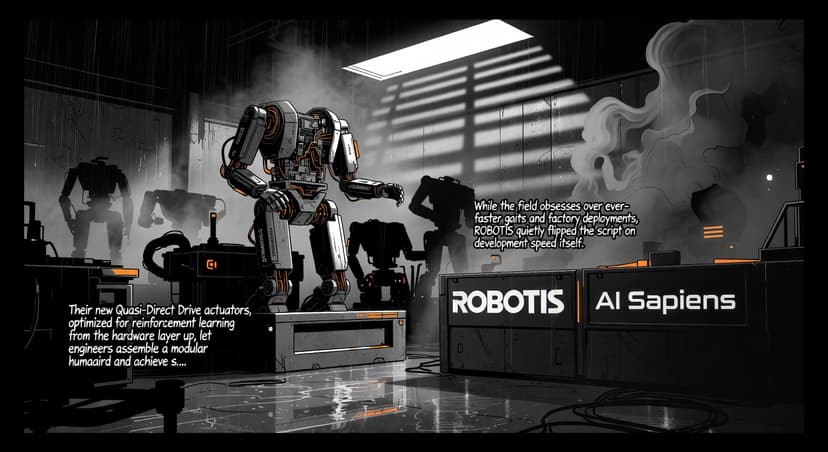 ROBOTIS Builds Running Humanoid in Under 24 Hours