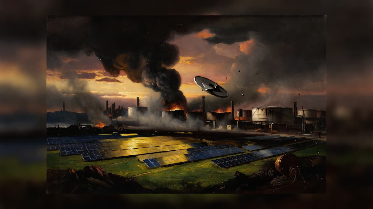 Ukrainian Drones Hammer Moscow Oil Refinery