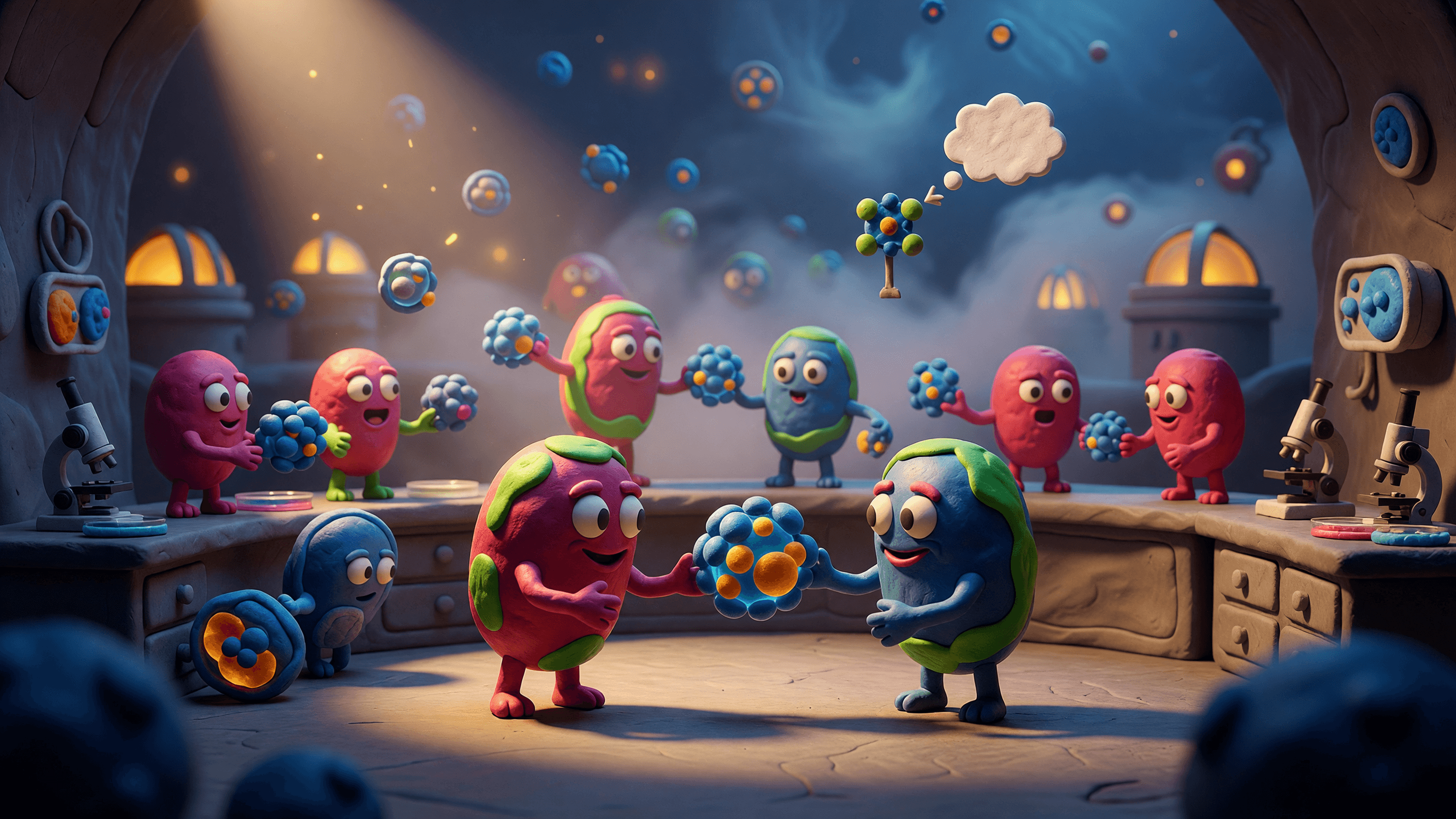 Bacteria Cooperate via Vesicles to Beat Antibiotics