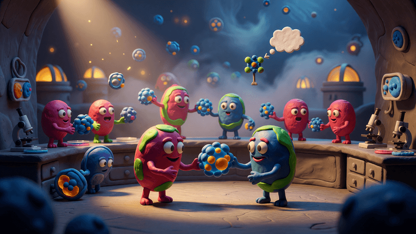 Bacteria Cooperate via Vesicles to Beat Antibiotics