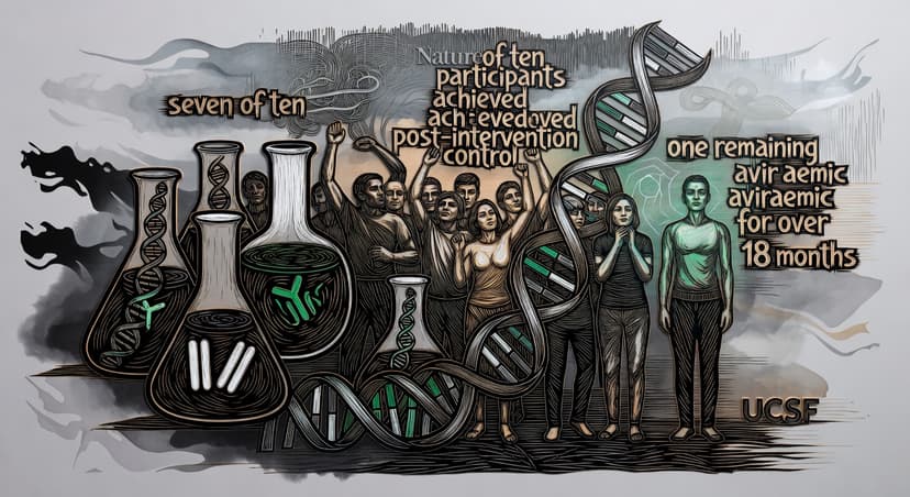 HIV Control Holds After Immunotherapy Cocktail