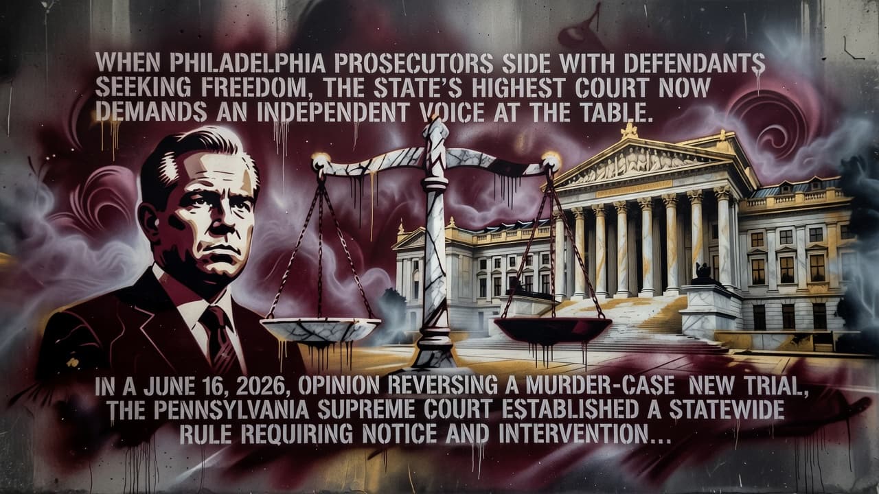 PA Supreme Court Mandates AG Oversight on DA Concessions