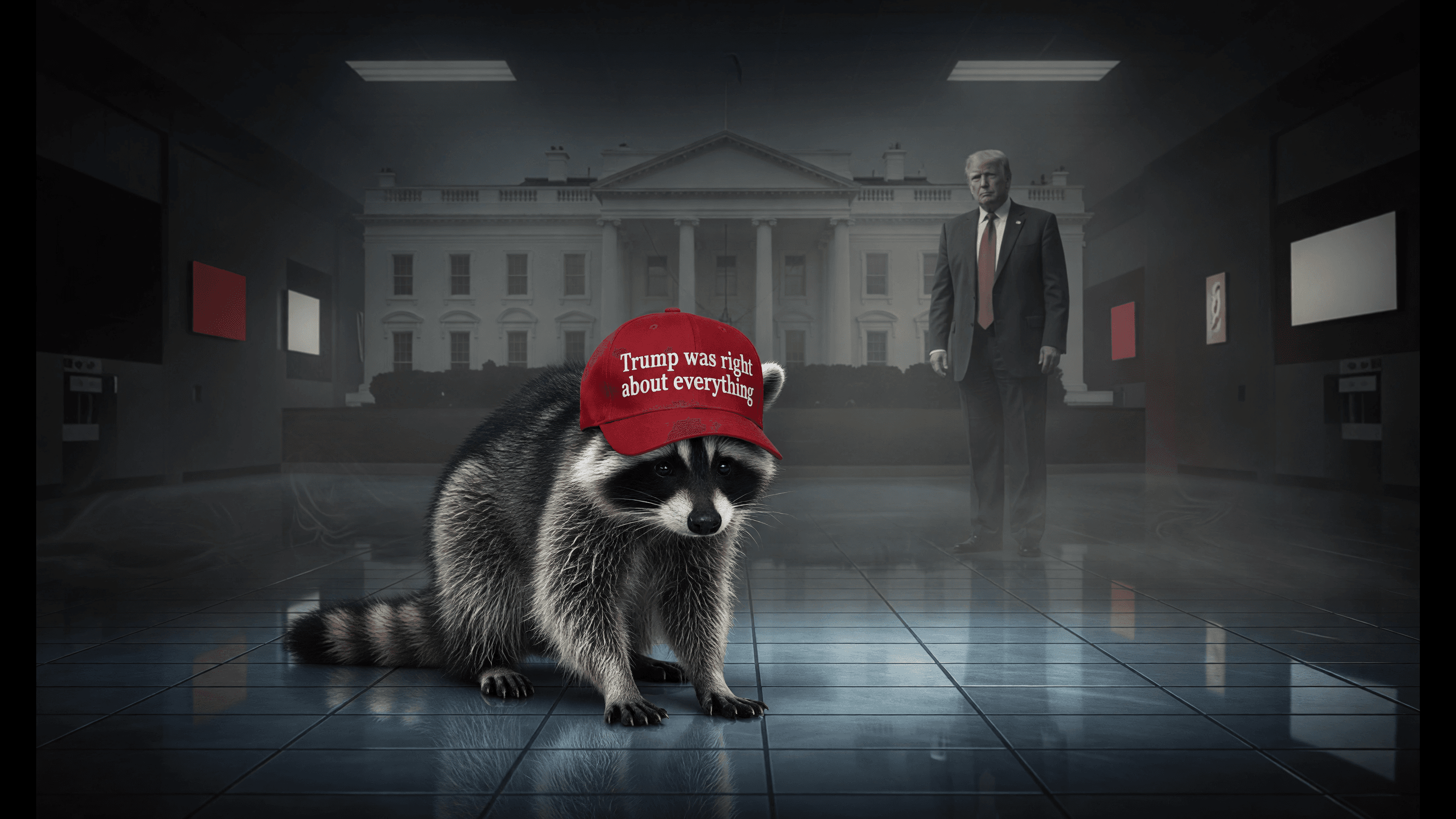 White House Joins 'Summer of Jimothy' with MAGA-Edited Raccoon Post, Sparking 'Cringe' Backlash Amid Viral Frenzy