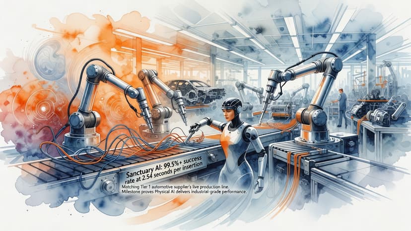 Physical AI Plugs Wires at Factory Speed