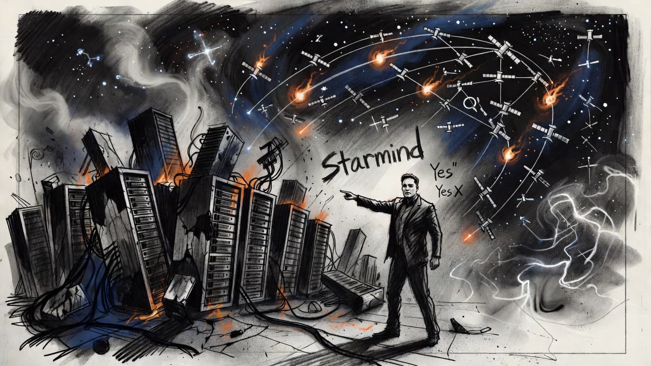 Musk Names SpaceX AI Constellation Starmind
