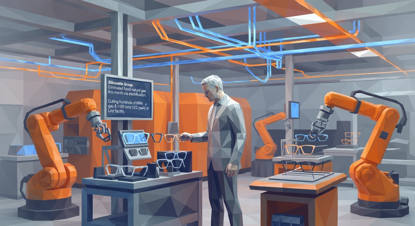 Silhouette Ditches Gas at Its Linz Eyewear Plant