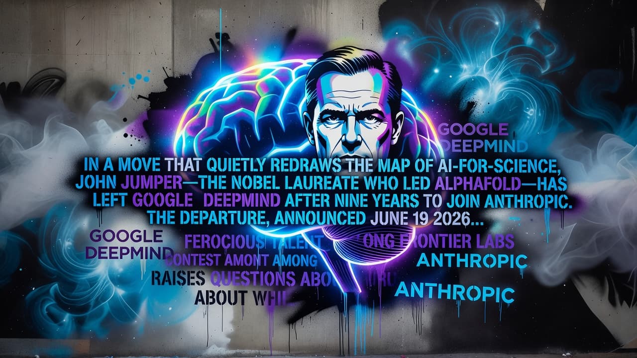 AlphaFold Leader Jumper Joins Anthropic