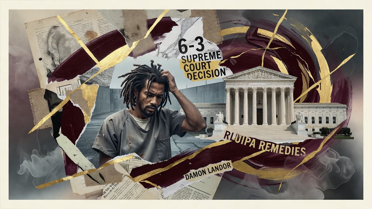 SCOTUS Bars Damages in Prisoner's Dreadlock Suit