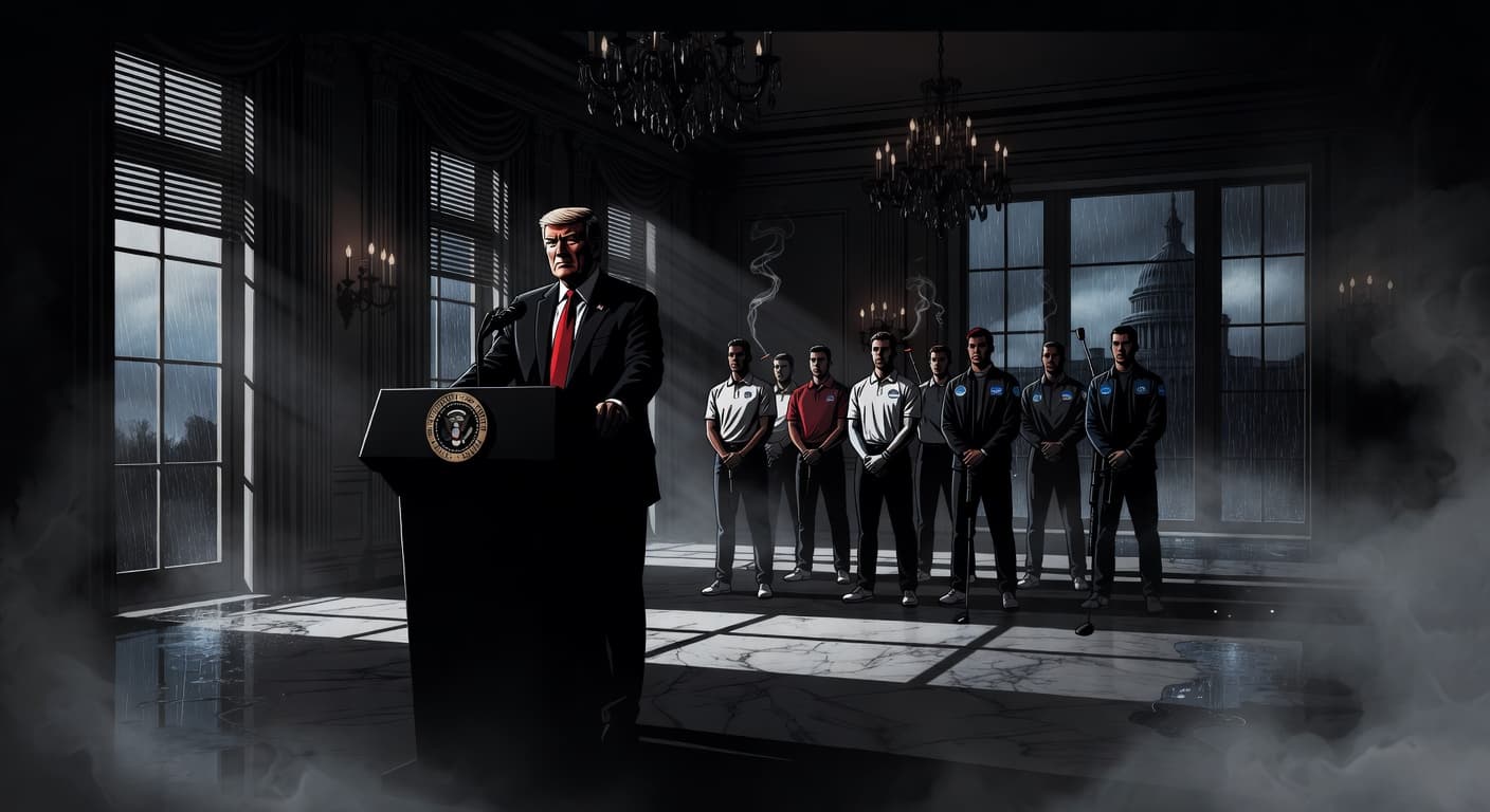 Trump Hosts NCAA Champions at White House