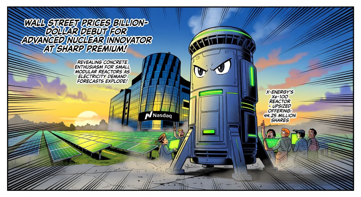 X-energy IPO Raises $1B for Advanced Nuclear