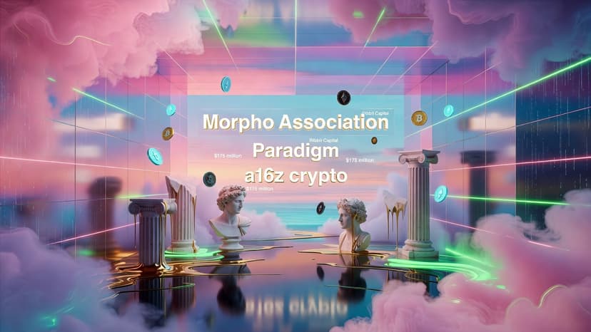 Morpho's $175M Raise Builds Onchain Credit Rails