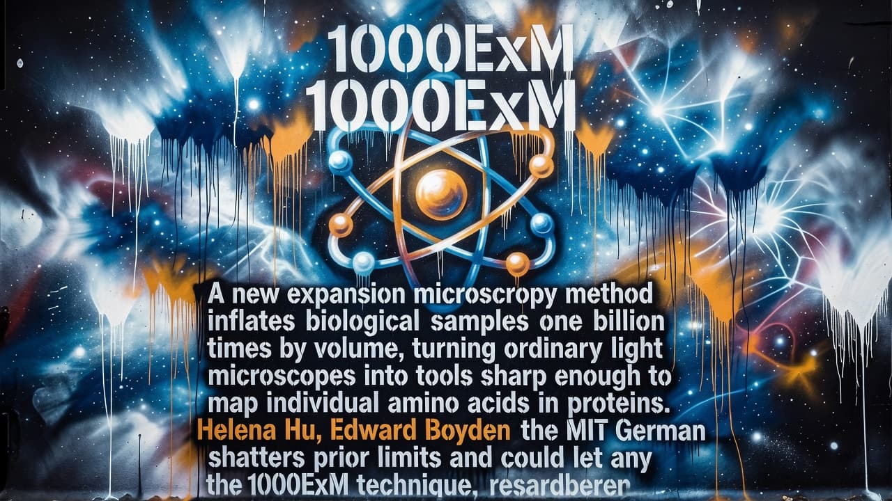 Billionfold Cell Swell Unlocks Amino Acid Views
