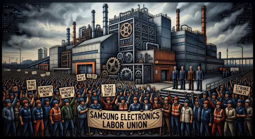 Samsung Workers Demand Share of AI Chip Windfall