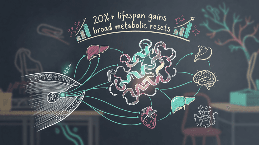 FGF21 Gene Therapy Extends Mouse Healthspan
