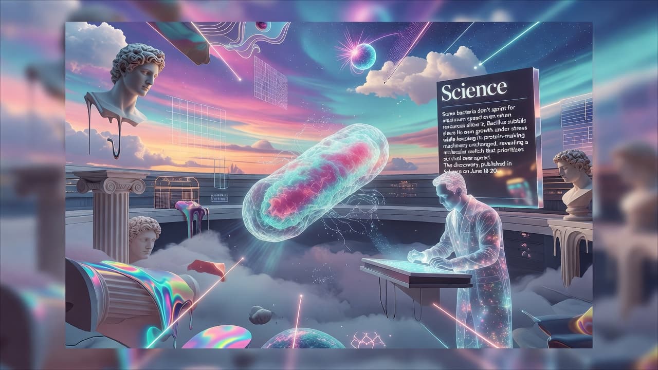 Bacterium Defies Optimal Growth dogma