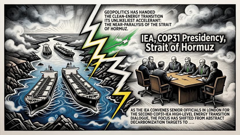 IEA Turns Hormuz Crisis into Electrification Catalyst