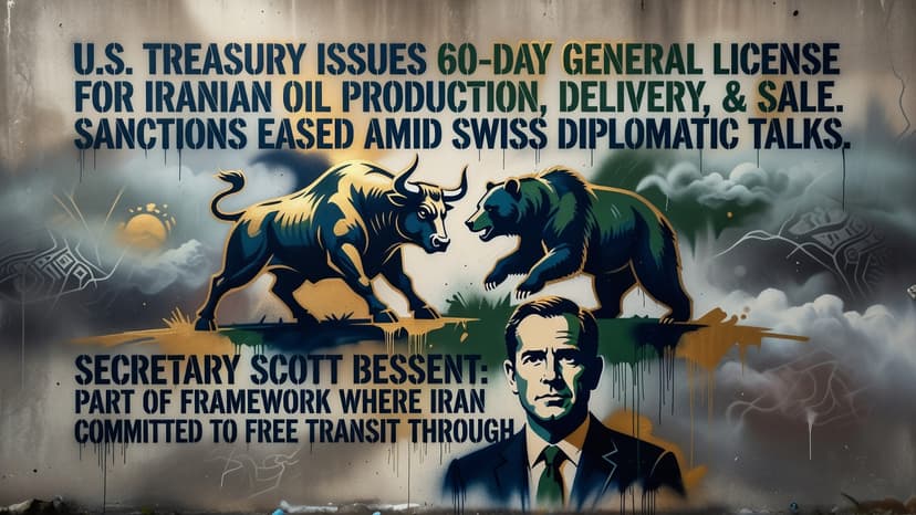 US Treasury Temporarily Unlocks Iranian Oil