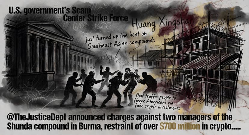 DOJ Strike Force Charges Chinese Nationals, Seizes $700M Crypto