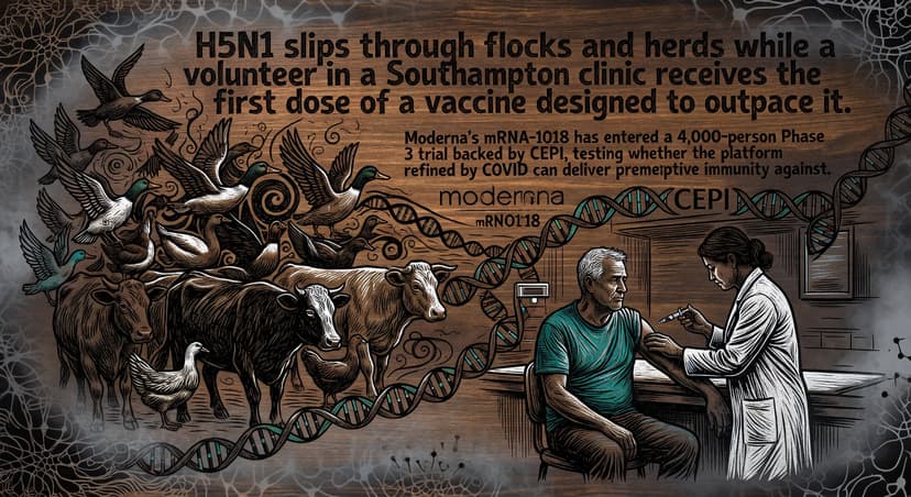 mRNA Bird Flu Vaccine Reaches Pivotal Phase 3