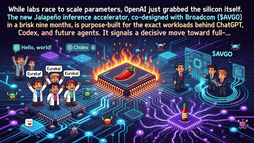OpenAI Unveils Jalapeño, Its First Custom AI Chip