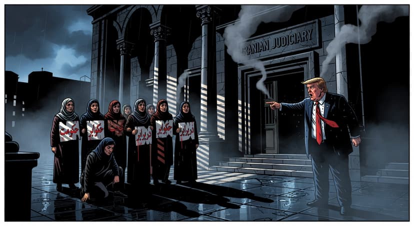 Trump's Plea Spares Iranian Women, Tehran Balks