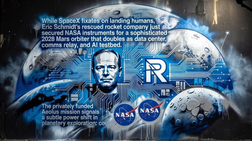 Schmidt's Relativity Plots Private Mars Orbiter