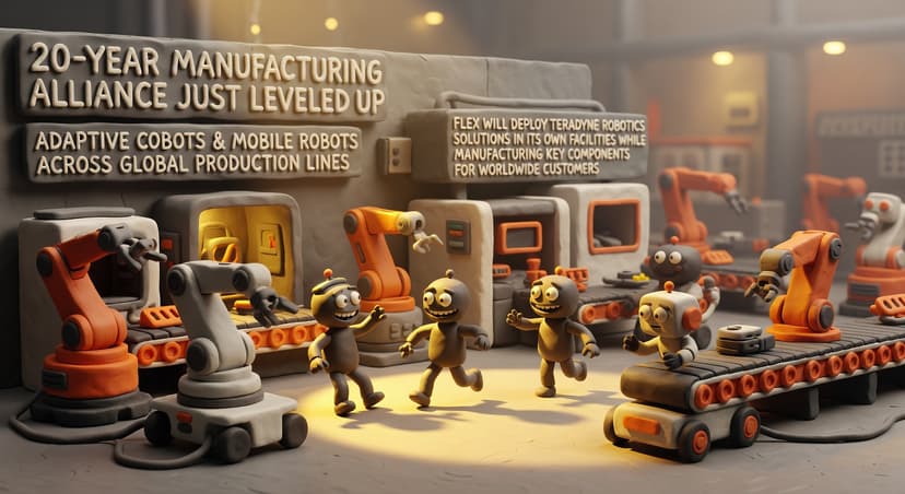 Flex and Teradyne Scale Intelligent Factory Automation