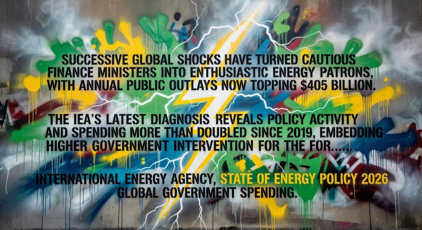 Governments Double Energy Spending Since 2019