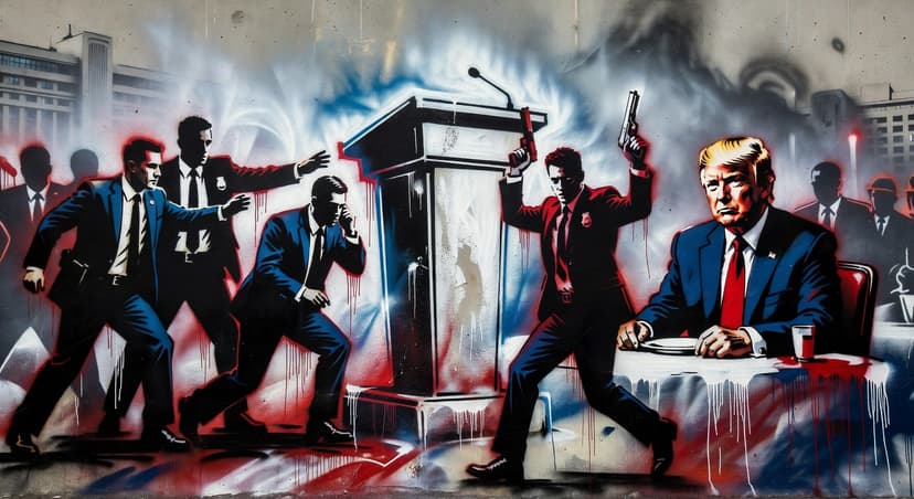 Secret Service Stops Gunman at Trump’s WHCD