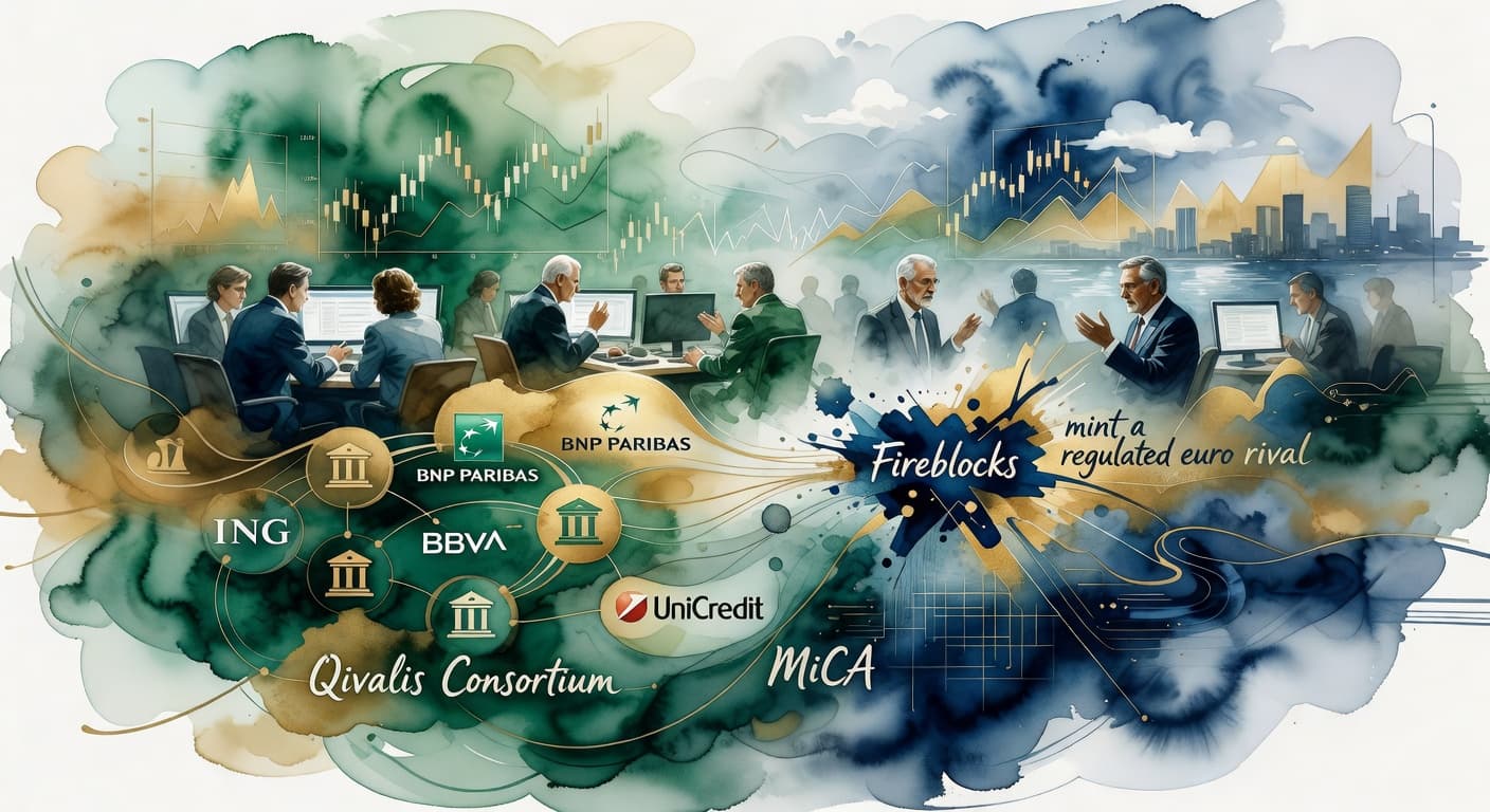 Europe's Banks Build Their Own Euro Stablecoin