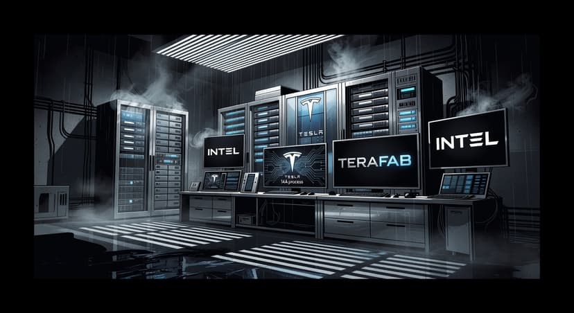 Musk Taps Intel for Terafab AI Chip Bet