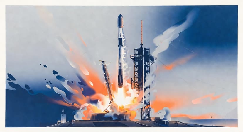 SpaceX Hits 50 Launches in 2026 with Latest Starlink Batch