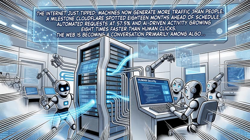 Bots Eclipse Humans in Web Traffic