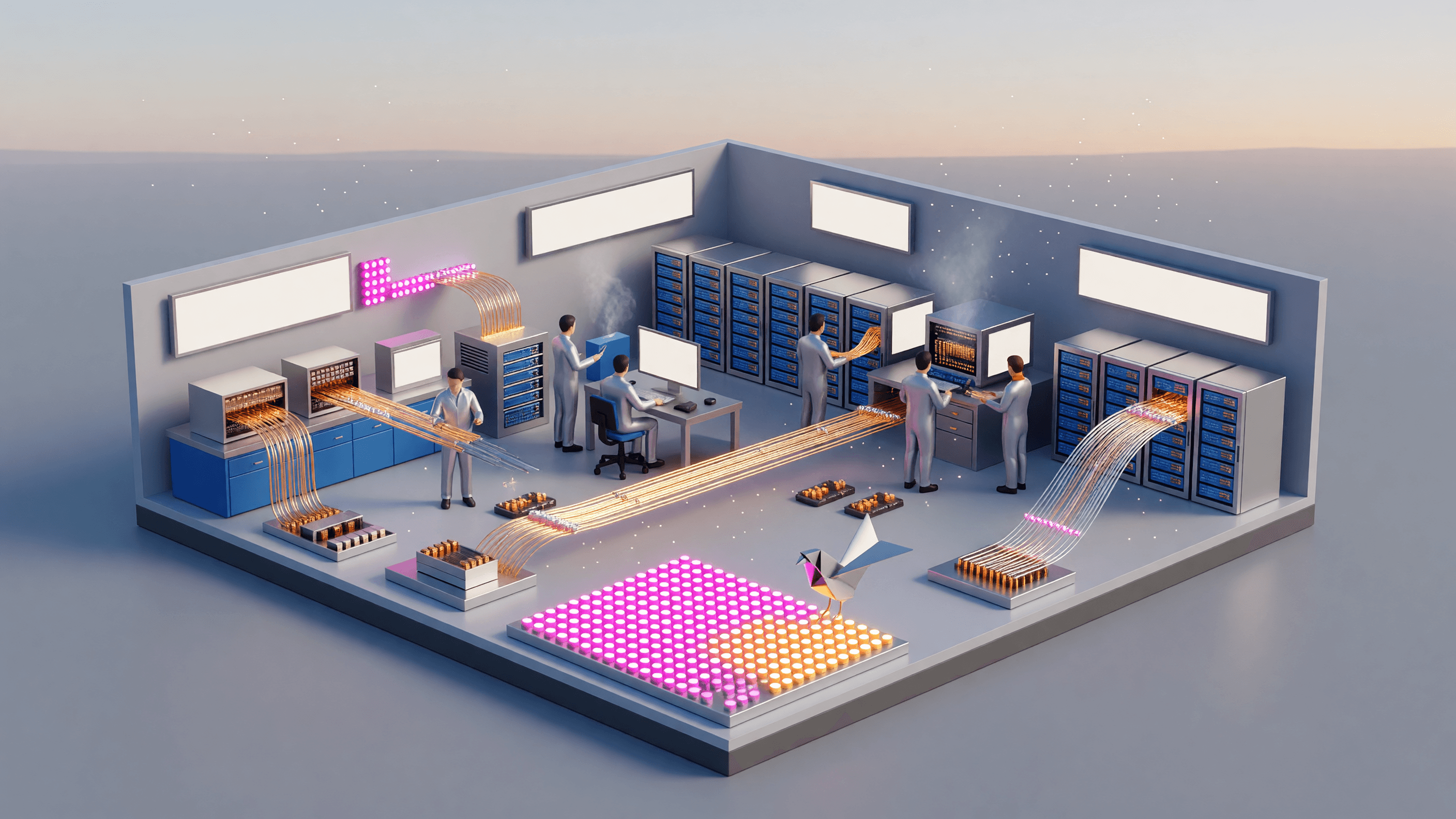 MicroLED Optics Slash AI Data Center Power