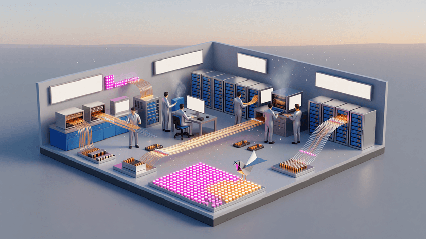 MicroLED Optics Slash AI Data Center Power