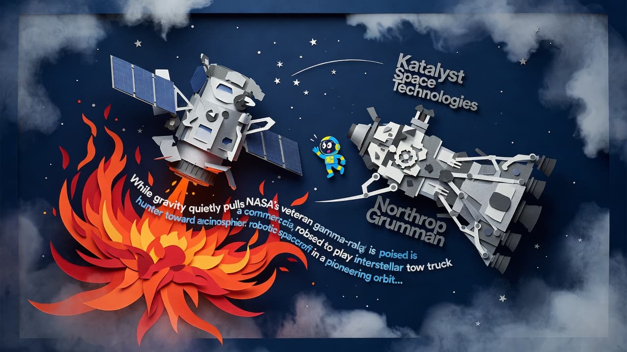 Robotic Rescuer Prepares to Lift NASA's Swift Observatory