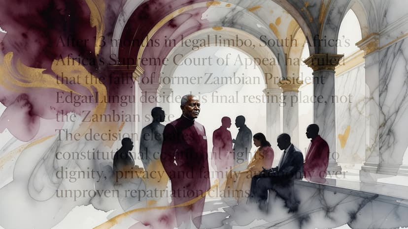 SCA Sides With Lungu Family in Burial Showdown