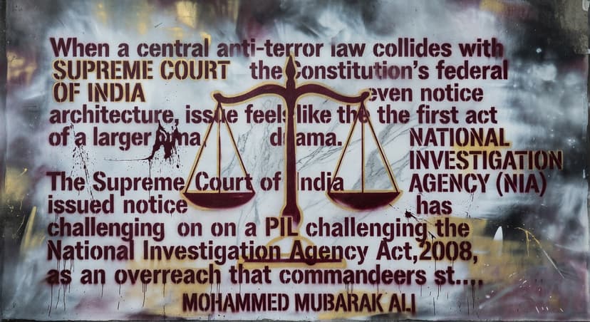 Indian Supreme Court Questions NIA Act's Powers