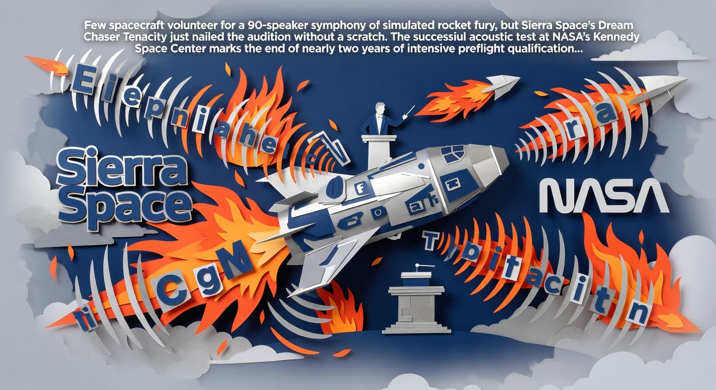 Dream Chaser Passes Rocket Roar Test