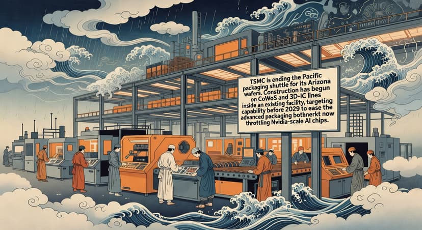 TSMC Grounds AI Packaging Plant in Arizona