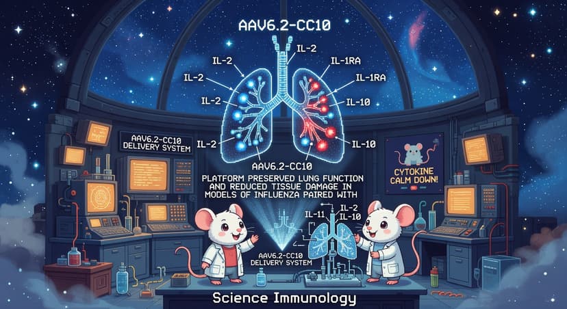 New Gene Tool Shields Lungs from Flu Havoc