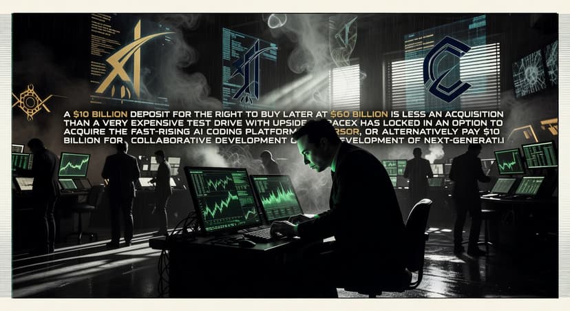 SpaceX Secures $60 Billion Option on AI Startup Cursor