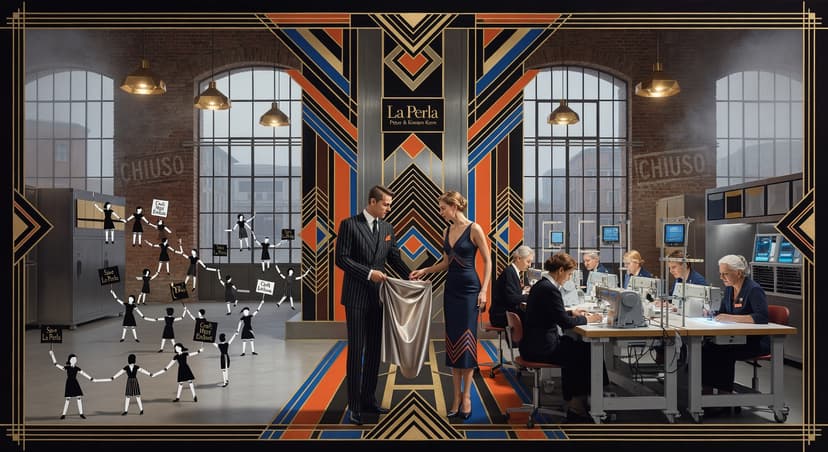 Seamstresses Save La Perla's Italian Atelier