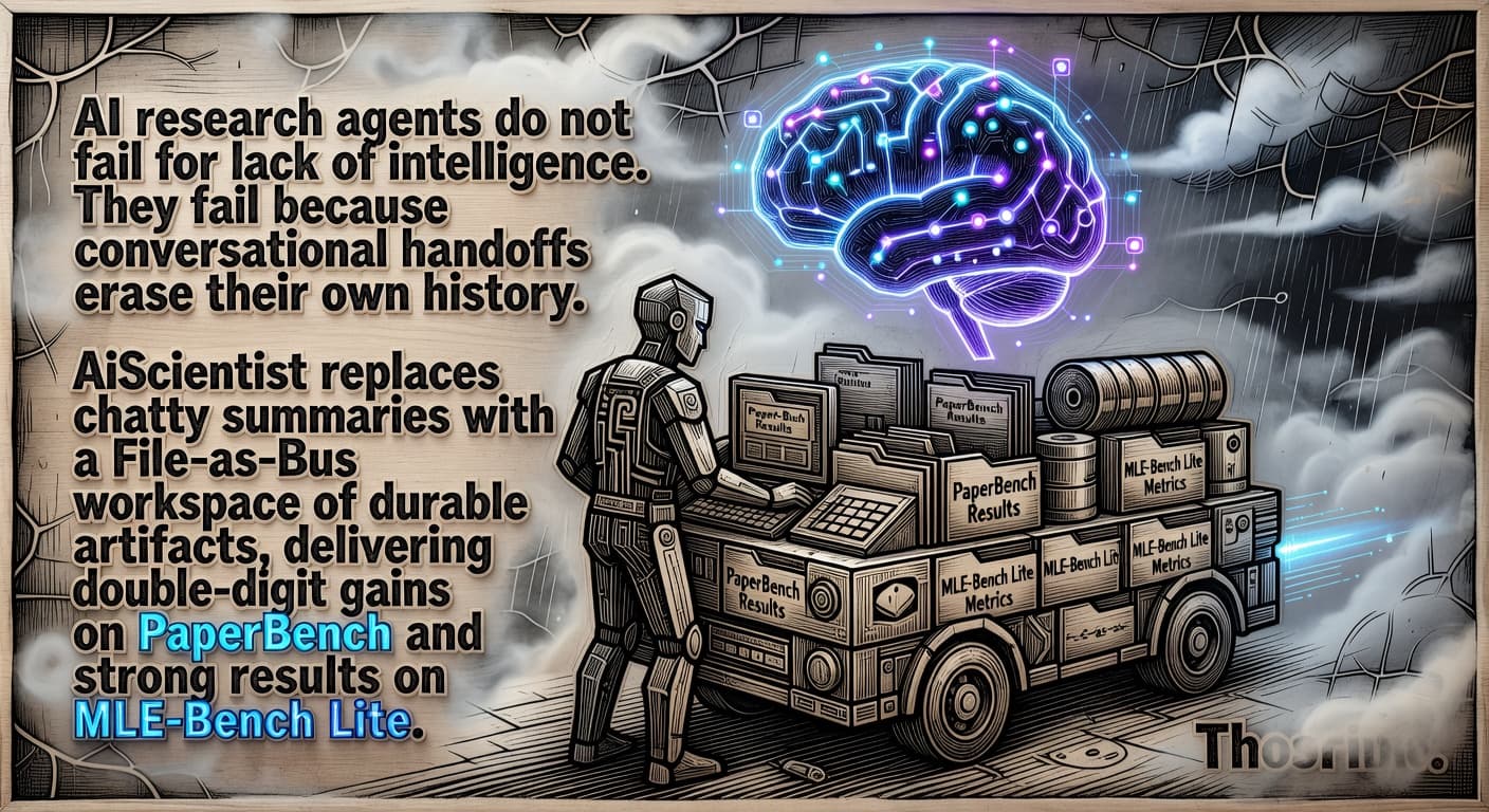 AiScientist Cracks Long-Horizon Agent Amnesia