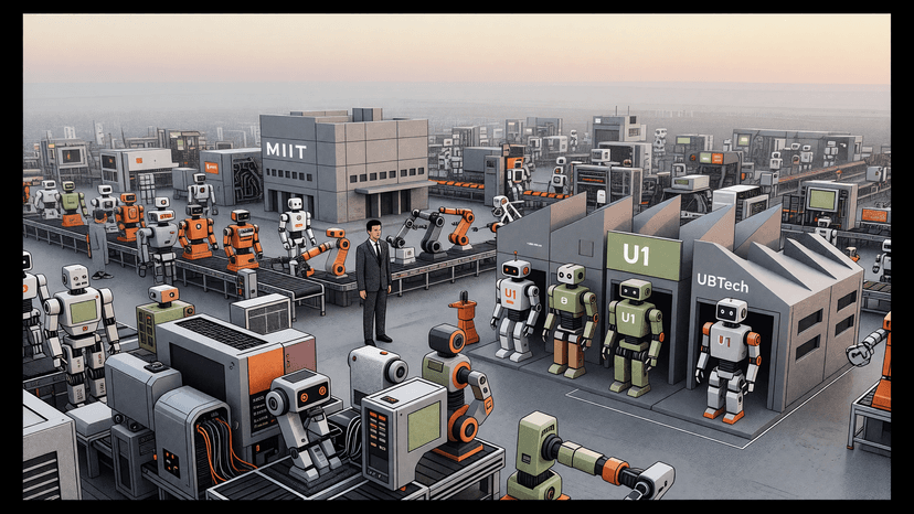 China's MIIT Sets Sights on 100,000 Humanoid Robots in 2026 as UBTech U1 Fuels Consumer Push
